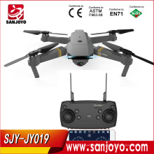 OEM New Pocket Drone JY-019 VS DJI Mavic Eachine E58 Drone WIFI FPV With 2MP Wide Angle Camera High Hold Mode Foldable SJY-JY019